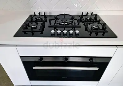 Siemens built-in gas cooktop & oven set 90cm
