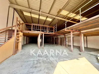 Road facing | Large Warehouse | Ground Floor & Mezzanine | Ras Al Khor