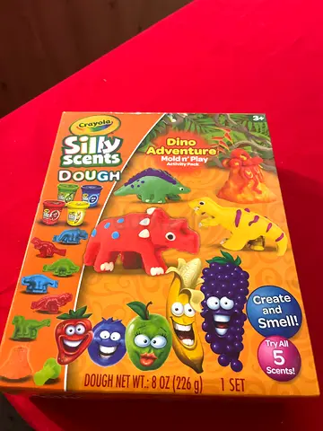 Crayola Silly Scents Dough Dino Adventure Playset - Sealed Box