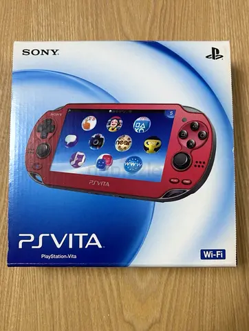 Sony PS Vita 1000 metallic red Console Boxed 128gb