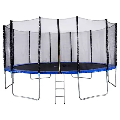 16ft (16 feet) Large Outdoor Trampoline with Safety Net