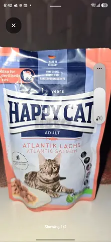Happy Cat Adult Atlantic Salmon wet cat Food