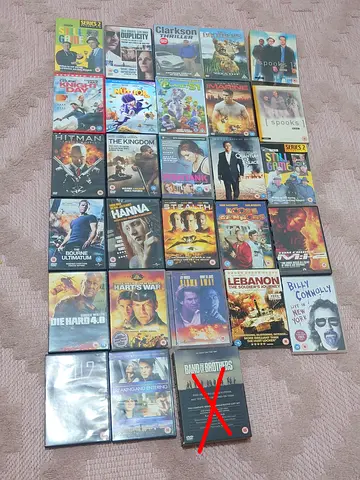 Lot of DVDs / CDs