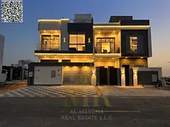 For sale: an exceptional villa in Al Helio, featuring a modern design and high-quality finishes—pe