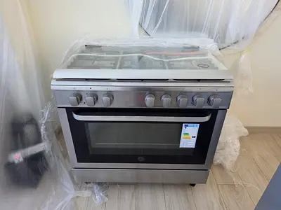Hoover Brand 5burner Top gas oven Electric cooker 90x60 cm