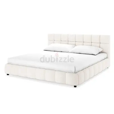 Sleek line boxed design ki g boucle bed