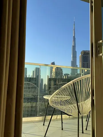 Fully Furnished 1BR | Burj Khalifa View | Ready to Move In
