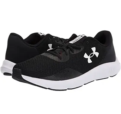 Under Armour black running shoes, size available