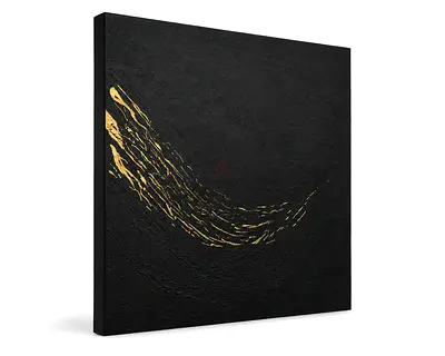 Desert Echo – Original Handmade One-of-a-Kind Textured Acrylic Painting on Canvas, 30x30 inches.