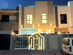 Luxury 5-bedroom villa on Sheikh Mohammed bin Zayed Road | Two floors plus a roof | High-end modern