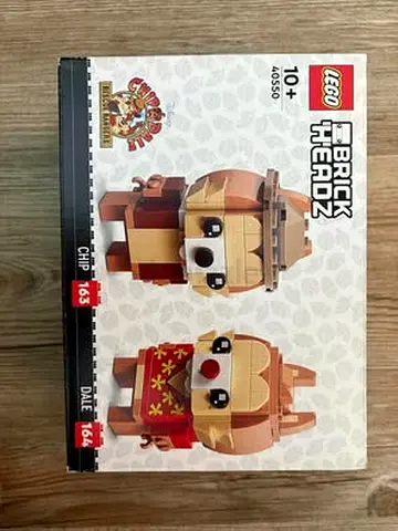 BARGAIN BRAND NEW LEGO 40550 BRICKHEADZ CHIP AND DALE