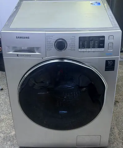 Samsung Front Load Washer Dryer Combo - Silver, 7kg (Used)