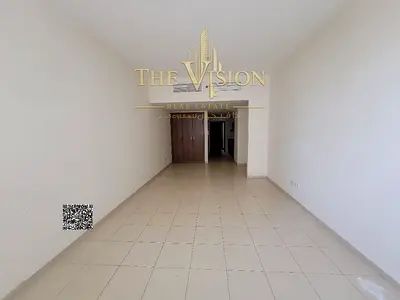 Studio for rent in Ajman Towers partial city view