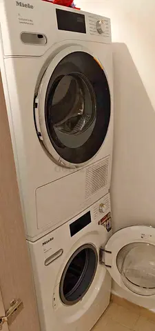 Miele New Model Separate washer dryer set