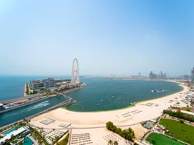 Furnished | Dubai Eye View | High Floor