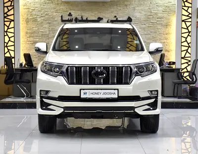 AED 3,669 EMi at 0% DP | Toyota Prado VXR ( 2023 Model ) in White Color GCC Specs