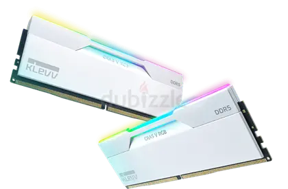 KLEVV CRAS V WHITE DDR5 32GB (2X16) 6400MHz CL32 RGB