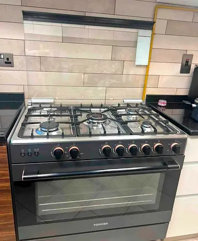 Toshiba Brand  5Hobs full Gas Cooker Full safety heavy duty