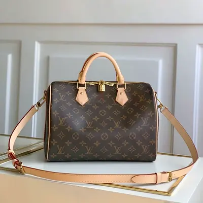 Louis Vuitton Speedy Bandoulière 25 - Monogram Canvas Satchel with Strap