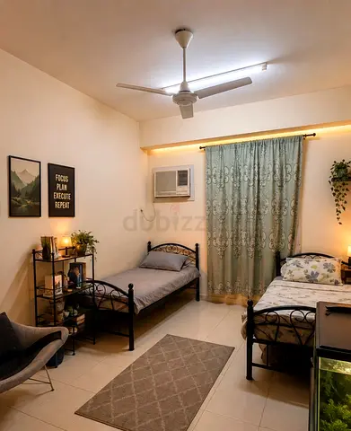 sharing flat available for bachelor