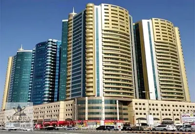 An excellent opportunity for residence or investment: a furnished apartment in Horizon Towers, located in the Al Rashidiya 1 area of Ajman. Situated