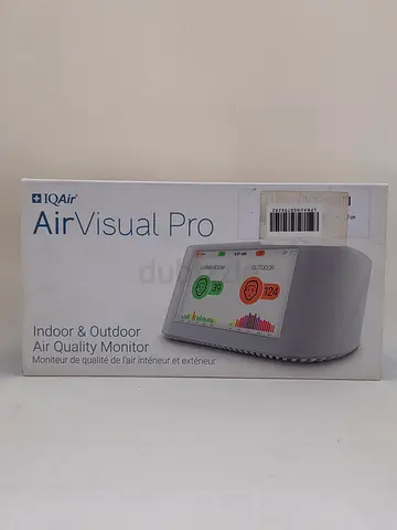 IQAir AirVisual Pro Air Quality Monitor - Good Condition