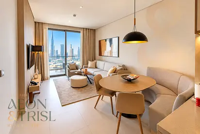 Luxury 2BR Apartment for Rent | Burj Khalifa View