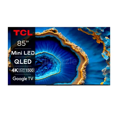 TCL 85 inch TV Android Smart QD-Mini LED TV - 4K - 144Hz, 85C805