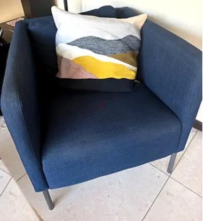 Ikea blue chair