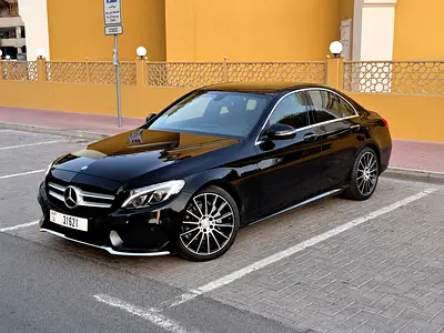 ///AMG Mercedes-Benz C200 2016, GCC Specs, Top Option, Original Paint, Perfect Condition