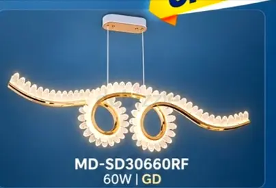 Modern LED Decorative Ceiling Pendant Light 60W