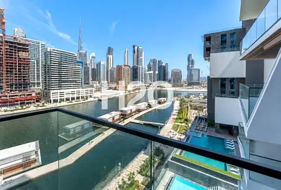 Burj Khalifa & Canal View | Spacious |