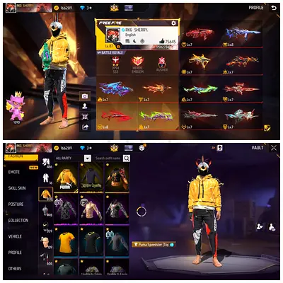 Free Fire Account with High-Level Skins & Emotes — Ready to Play
