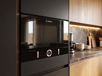 Bosch latest model series 8 dual microwave oven built-in 2in1 integrated 60cm by amen