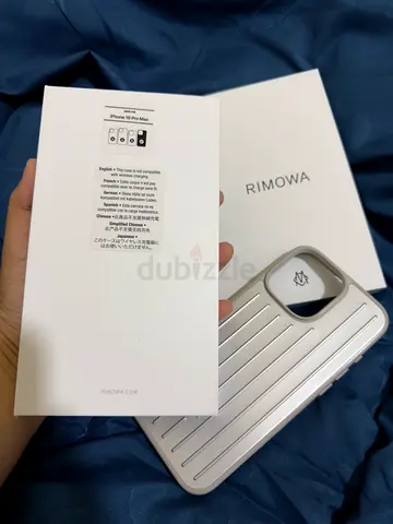Rimowa iPhone 16 Pro Max Aluminum Case - Silver (Genuine) - Like New