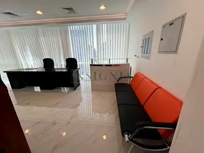 Fitted Furnished Office with Partition Vacant Prime Location