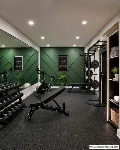 Engineered for Power: Motoko Gym Interior & Rubber Flooring