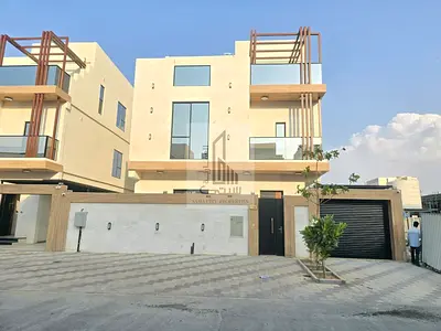 Luxury modern villa with a private swimming pool for sale in Al Helio – Ajman | Freehold | Includes