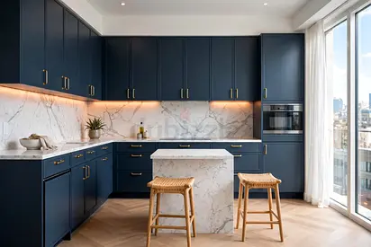 Ossian Apartment Kitchen Renovation, Modular Kitchen – Ridgeline