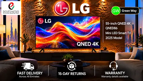 LG 55-inch QNED 4K Mini LED Smart TV (2025 Model) - Excellent Condition