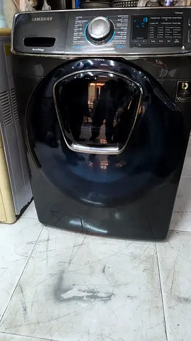 Samsung Front Load 17kg washer 9kg dryer Washer - Black Stainless, AddWash, Good Condition