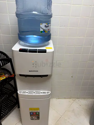 Krypton freestanding water cooler dispenser - white, working condition Urgent Sale