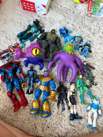 Set of toys