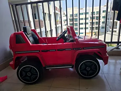 Red Electric Ride-On Mercedes-Style Kids Car - Good Working Condition