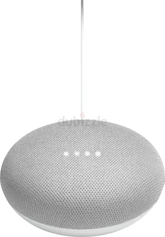 Google Home Mini Smart Speaker, Chalk - Boxed, Excellent