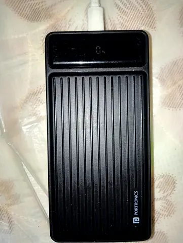 Portronics 20,000mAh Power Bank - Black