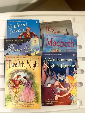 Collection of Classic Young Reader Penguin Plays and Novels (5 books)