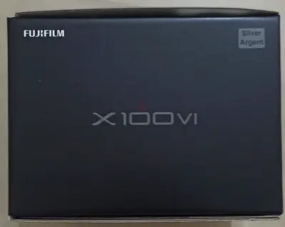 Fujifilm X100VI (boxed) - Silver - Brand Box Included