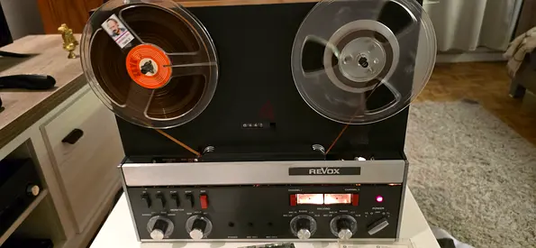ReVox A MK 11 Reel-to-Reel Tape Recorder (Vintage, Working Condition)