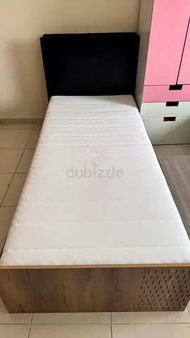 Single Beds with IKEA ÅFJÄLL Mattresses
